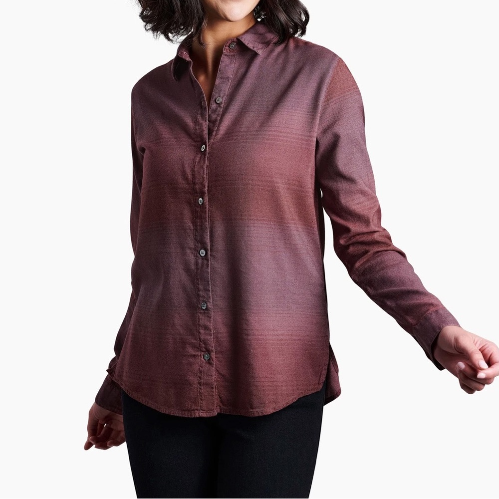 Kuhl Strata Long Sleeve Button-Front Shirt